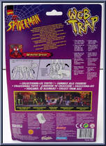 Monster Spider from Spider-Man - Web Trap manufactured by Toy Biz [Back]