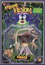 Phage from Spider-Man - Venom - Along Came a Spider manufactured by Toy Biz [Front]