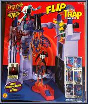 Flip 'N Trap Playset from Spider-Man - Flip 'N Trap manufactured by Toy Biz [Front]