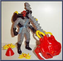 Red Skull from Spider-Man - Flip 'N Trap manufactured by Toy Biz [Loose]