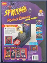 Skyscraper from Spider-Man - Pocket Comics manufactured by Toy Biz [Back]