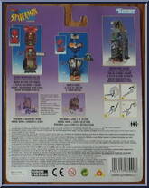 Spider-Man & Hobgoblin & Venom from Spider-Man - Mini-Playcases manufactured by Toy Biz [Back]