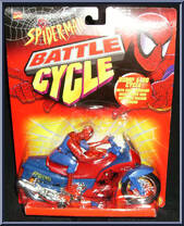 Battle Cycle - Spider-Man from Spider-Man - Vehicles manufactured by Toy Biz [Front]