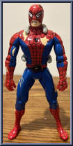 Spider-Man (Battle Ravaged) from Spider-Man - Animated - Series 5 manufactured by Toy Biz [Loose]