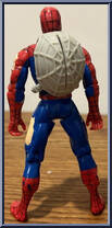 Spider-Man (Battle Ravaged) from Spider-Man - Animated - Series 5 manufactured by Toy Biz [Loose]