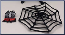 Spider-Man (Black Costume) from Spider-Man - Animated - Series 4 manufactured by Toy Biz [Loose]