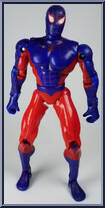 Spider-Man (Inverse) from Spider-Man - Mega Armor manufactured by Toy Biz [Loose]