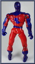 Spider-Man (Inverse) from Spider-Man - Mega Armor manufactured by Toy Biz [Loose]