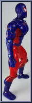 Spider-Man (Inverse) from Spider-Man - Mega Armor manufactured by Toy Biz [Loose]