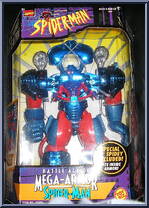Spider-Man (Inverse) from Spider-Man - Mega Armor manufactured by Toy Biz [Front]