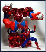 Spider-Man from Spider-Man - Mega Armor manufactured by Toy Biz [Loose]