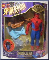 Spider-Man / Peter Parker from Spider-Man - 12" Special Collector's Edition manufactured by Toy Biz [Front]