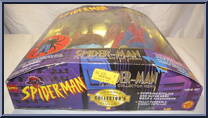 Spider-Man / Peter Parker from Spider-Man - 12" Special Collector's Edition manufactured by Toy Biz [Side]