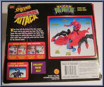 Spider-Man Spider Rider from Spider-Man - Bug Busters (Super) manufactured by Toy Biz [Back]