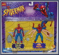 Spider-Man (Web Glider) & Spider Man (Six-Arm) Action Figure