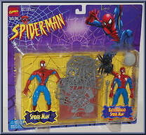 Spider-Man (Web Trap) & Spider-Man (Battle Ravaged) Action Figure