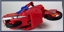 Spider-Man (Wheelie Cycle) from Spider-Man - Motorized manufactured by Toy Biz [Loose]