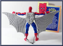 Spider-Man (Web Glider) from Spider-Man - Animated - Series 4 manufactured by Toy Biz [Loose]
