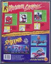 Triple Threat from Spider-Man - Maximum Carnage manufactured by Toy Biz [Back]