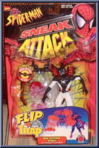 Spider-Man (Web Catcher) from Spider-Man - Flip 'N Trap manufactured by Toy Biz [Front]