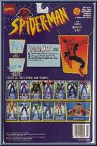 Spider-Man (Night Shadow) from Spider-Man - Animated - Series 4 manufactured by Toy Biz [Back]