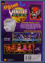Spider-Man (Vampire) from Spider-Man - Vampire Wars manufactured by Toy Biz [Back]