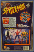 Spider-Man (Wall Hanging) from Spider-Man - 10" Deluxe Edition manufactured by Toy Biz [Back]