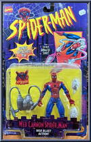 Spider-Man (Web Cannon) from Spider-Man - Animated - Series 6 manufactured by Toy Biz [Front]