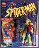 Spider-Man (Web Shooter) from Spider-Man - Animated - Series 1 manufactured by Toy Biz [Front]