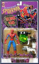 Anti-Symbiote Spidey from Spider-Man - Techno Wars manufactured by Toy Biz [Front]
