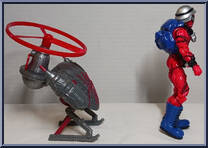 Spidey (Web Commando) from Spider-Man - Web Force manufactured by Toy Biz [Loose]