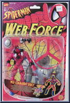 Spidey (Web Commando) from Spider-Man - Web Force manufactured by Toy Biz [Front]