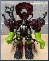 Venom (Red) from Spider-Man - Mega Armor manufactured by Toy Biz [Loose]