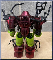 Venom (Red) from Spider-Man - Mega Armor manufactured by Toy Biz [Loose]