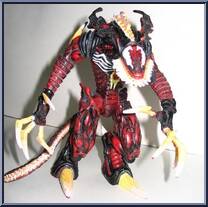 Venom the Symbiote from Spider-Man - Venom - Along Came a Spider manufactured by Toy Biz [Loose]