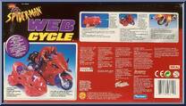 Web Cycle from Spider-Man - Vehicles manufactured by Toy Biz [Back]