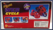 Web Cycle from Spider-Man - Vehicles manufactured by Toy Biz [Side]