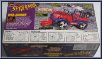 Web Runner (with Spider-Man) from Spider-Man - Vehicles manufactured by Toy Biz [Back]