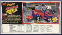 Web Runner (with Spider-Man) from Spider-Man - Vehicles manufactured by Toy Biz [Side]