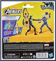 Venomized Loki from Spider-Man - VenomVersus - Avengers manufactured by Hasbro [Back]