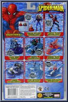 Namor (Aqua Tech) from Spider-Man - Web Splashers - The Amazing manufactured by Toy Biz [Back]