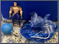 Namor (Aqua Tech) from Spider-Man - Web Splashers - Hydro Blast manufactured by Toy Biz [Loose]
