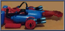 Spider-Man (Aqua Blast) from Spider-Man - Web Splashers - Series 2005 manufactured by Toy Biz [Loose]