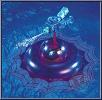 Spider-Man (Sea Web) from Spider-Man - Web Splashers - Series 2 manufactured by Toy Biz [Loose]
