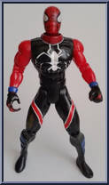 Spider-Man (Extreme Wind Surfing) from Spider-Man - Web Splashers - Series 2002 manufactured by Toy Biz [Loose]