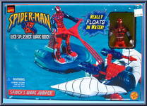 Spidey's Wave Jumper from Spider-Man - Web Splashers - Wave Rider manufactured by Toy Biz [Front]