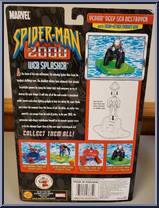 Venom (Deep Sea Destroyer) from Spider-Man - Web Splashers - Series 2000 - 1 manufactured by Toy Biz [Back]