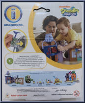 Plankton & Chumbot from Spongebob Squarepants - Imaginext manufactured by Fisher-Price [Back]