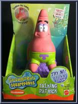 Patrick (Talking) from Spongebob Squarepants - Basic Series manufactured by Mattel [Front]