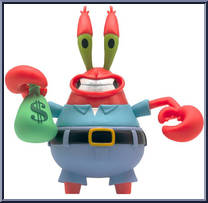 Mr. Krabs Action Figure